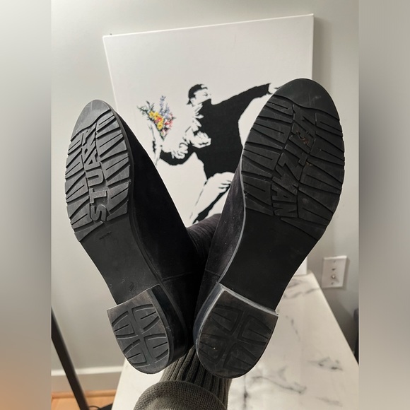 Stuart Weitzman 5050 Fringe Over the Knee Boots - Picture 4 of 4